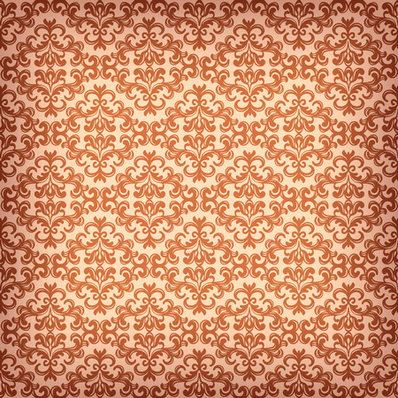 Wallpaper pattern, old paper luxury background, vectorのイラスト素材