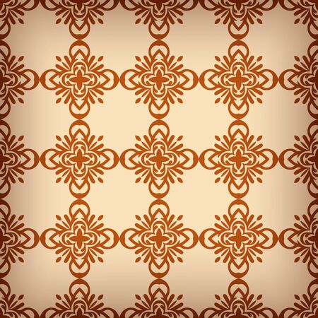 Wallpaper pattern, old paper luxury background, vectorのイラスト素材