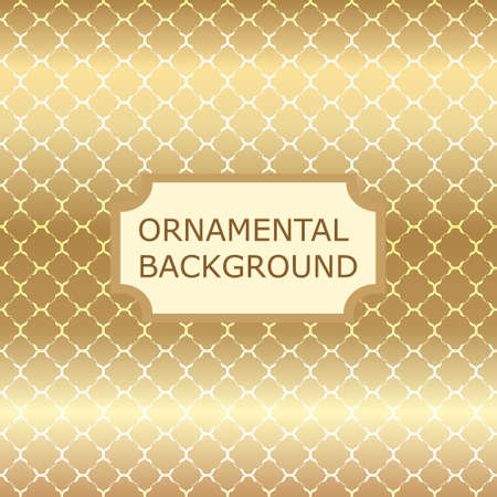 Luxury ornamental vintage background. Template for designのイラスト素材