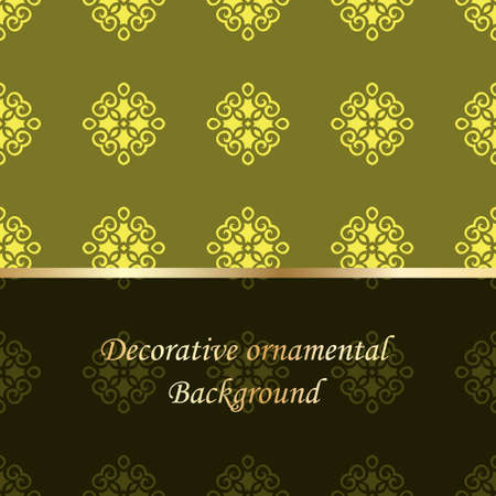 Luxury colored ornamental pattern. Template for designのイラスト素材
