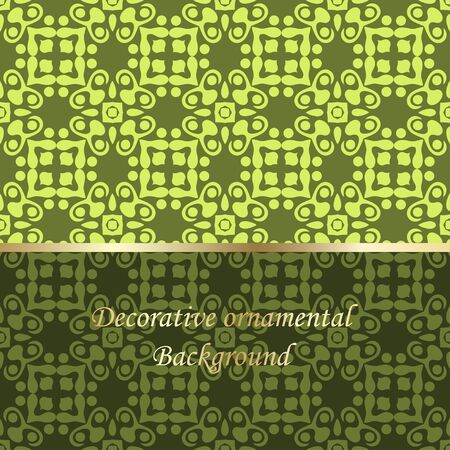 Luxury colored ornamental pattern. Template for designのイラスト素材