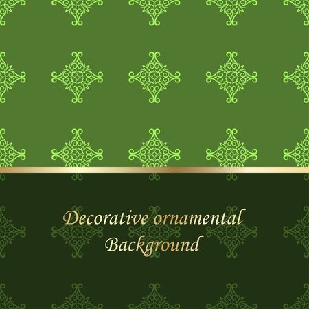 Luxury colored ornamental background. Template for designのイラスト素材