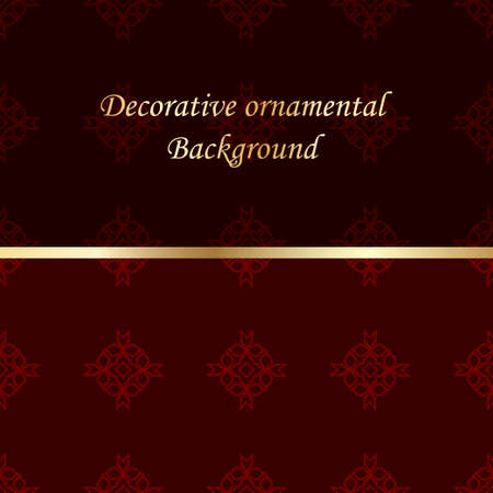 Luxury colored ornamental pattern. Template for designのイラスト素材