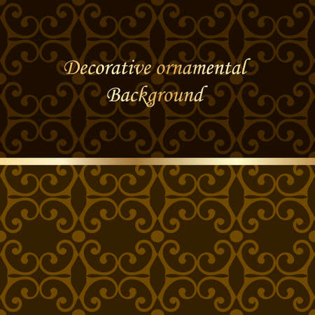 Luxury colored ornamental pattern. Template for designのイラスト素材