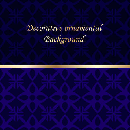Luxury colored ornamental background. Template for designのイラスト素材
