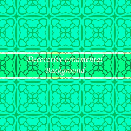Luxury colored ornamental background. Template for design.のイラスト素材