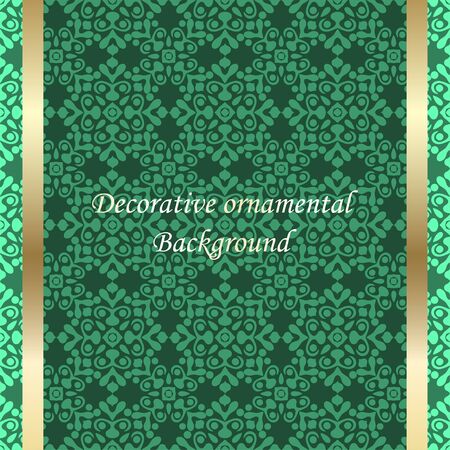 Luxury colored ornamental background. Template for designのイラスト素材