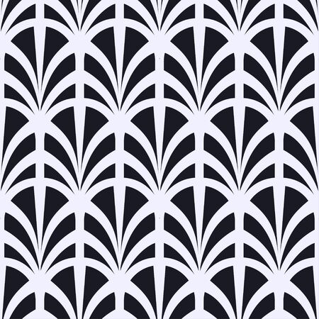 Vintage seamless art deco pattern. Template for design. Vector illustrationのイラスト素材