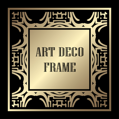 Vintage ornamental decorative label frame with ornate border and vintage patternのイラスト素材