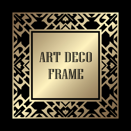 Vintage ornamental decorative label frame with ornate border and vintage patternのイラスト素材