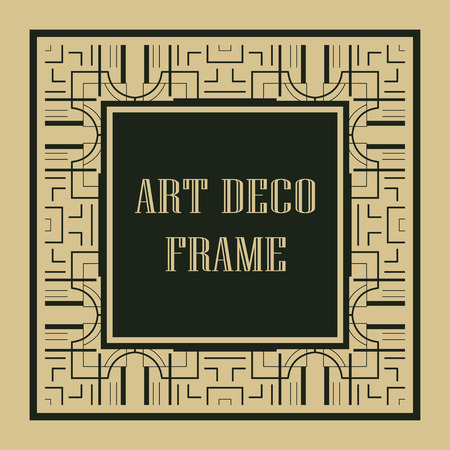 Vintage ornamental decorative label frame with ornate border and vintage patternのイラスト素材