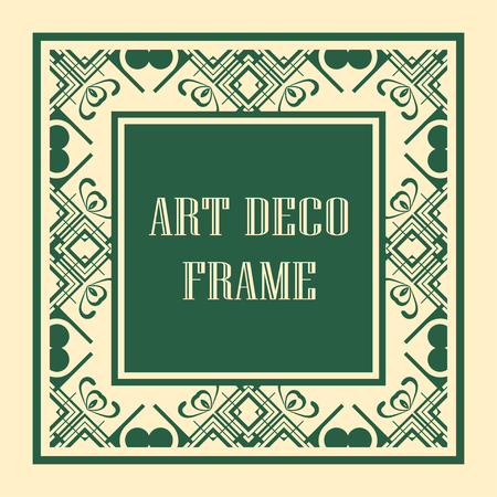 Vintage ornamental decorative label frame with ornate border and vintage patternのイラスト素材
