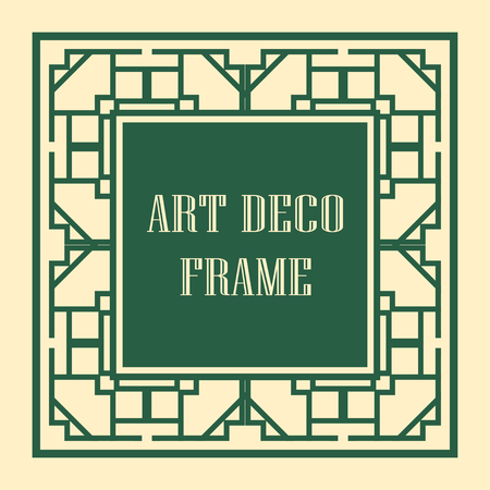 Vintage ornamental decorative label frame with ornate border and vintage patternのイラスト素材