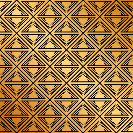 Vintage ornamental seamless pattern in Art Deco styleのイラスト素材