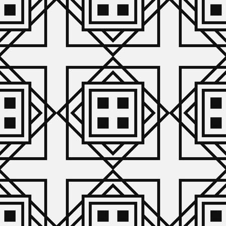 Vintage ornamental Deco art seamless pattern. Template for designのイラスト素材