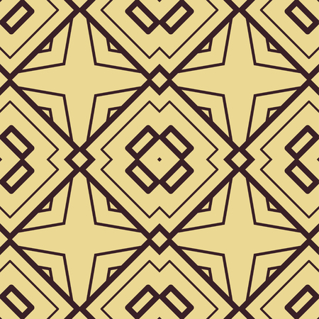 Abstract Art Deco Seamless Pattern Background. Geometric decorative texture.のイラスト素材