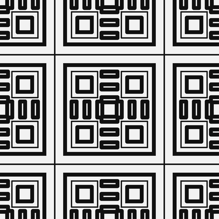 Vintage ornamental Deco art seamless pattern. Template for designのイラスト素材