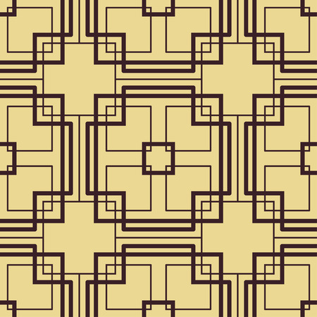 Abstract Art Deco Seamless Pattern Background. Geometric decorative texture.のイラスト素材
