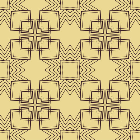 Abstract Art Deco Seamless Pattern Background. Geometric decorative texture.のイラスト素材