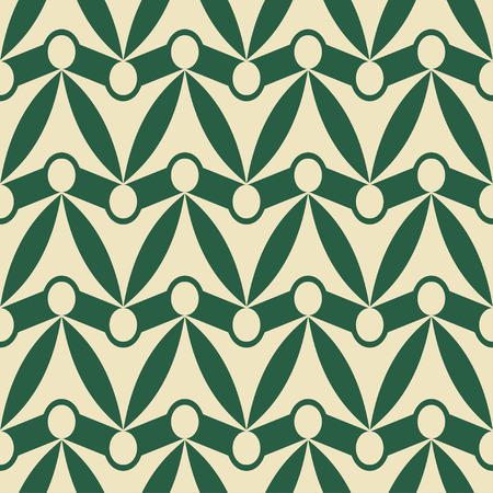 Stylish art deco style scales ornament. Seamless vector patternのイラスト素材
