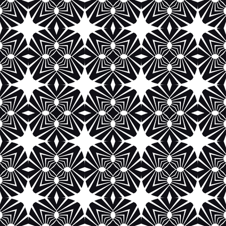 Art Deco seamless vintage wallpaper pattern. Geometric decorative background - stock vectorのイラスト素材