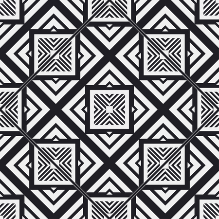Art Deco Pattern. Seamless background. Geometric design. 1920-30s motifs. Luxury vintage illustrationのイラスト素材