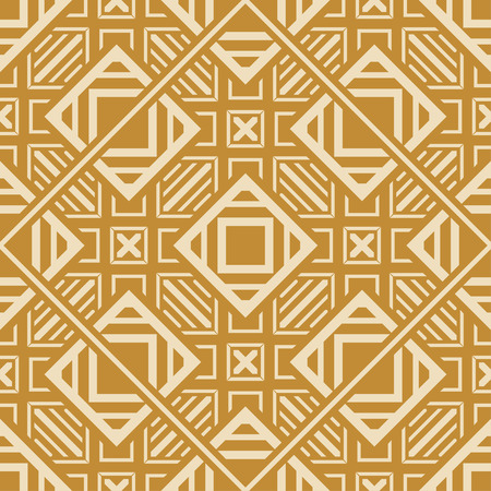 Art Deco Pattern. Seamless background. Geometric design. 1920-30s motifs. Luxury vintage illustrationのイラスト素材