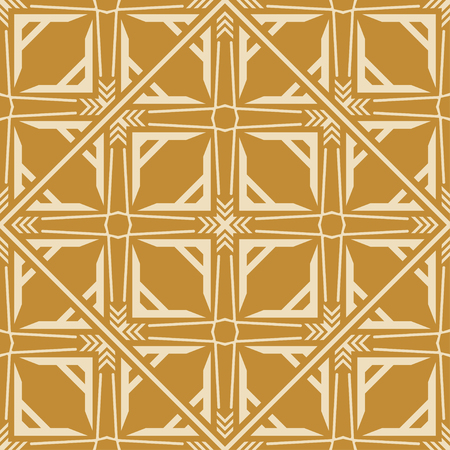 Art Deco Pattern. Seamless background. Geometric design. 1920-30s motifs. Luxury vintage illustrationのイラスト素材