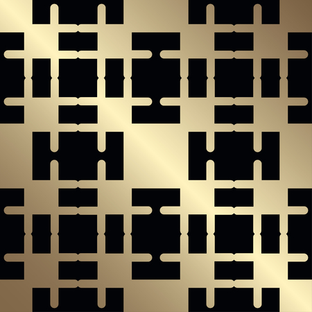Vintage Art Deco Seamless Pattern. Geometric decorative textureのイラスト素材