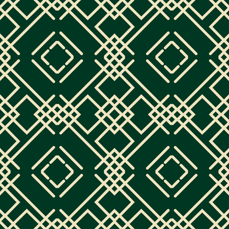 Vintage Art Deco Seamless Pattern. Geometric decorative textureのイラスト素材
