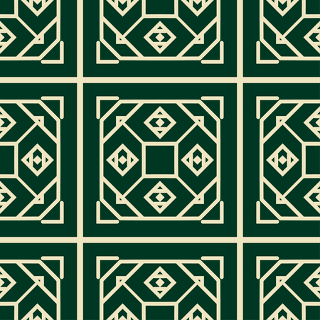Seamless geometric pattern. Vector art deco backgroundのイラスト素材