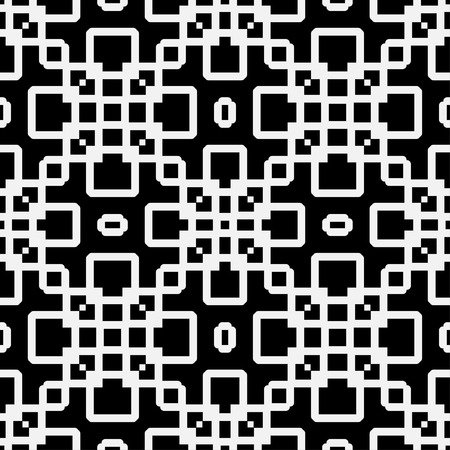 Art deco black and white texture. Seamless geometric patternのイラスト素材