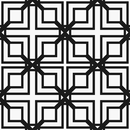 Art deco black and white texture. Seamless geometric patternのイラスト素材