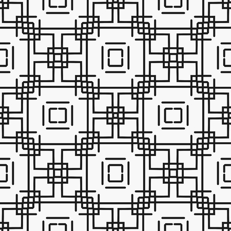 Art deco black and white texture. Seamless geometric patternのイラスト素材