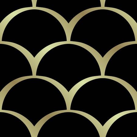 Retro seamless art deco vintage pattern. Geometric ornamental vintage texture for wrapping paper, wallpapers, tiling, flooring, fabric, textile and other designs.のイラスト素材