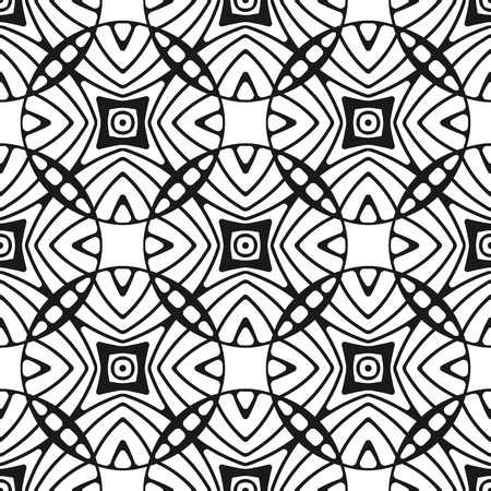 Vintage ornamental art deco retro seamless background and texture. Vector illustration can be used for wrapping paper, wallpapers, tiling, flooring, fabric, textile and other designs.のイラスト素材