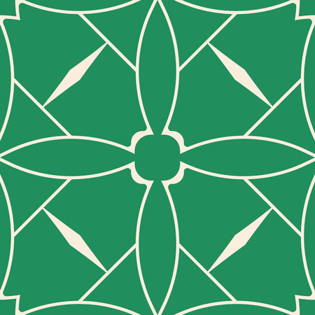 Vector modern tiles pattern. Abstract art deco seamless luxury backgroundのイラスト素材