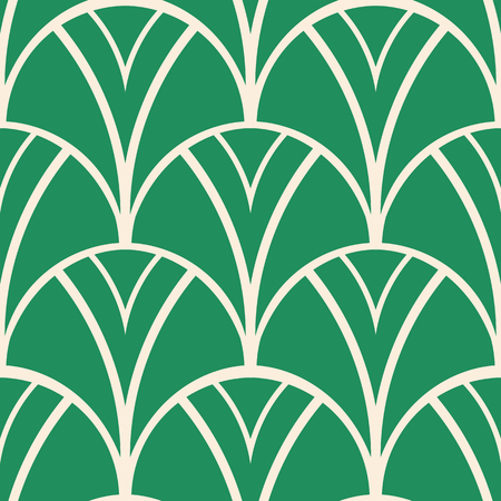 Vector modern tiles pattern. Abstract art deco seamless luxury backgroundのイラスト素材
