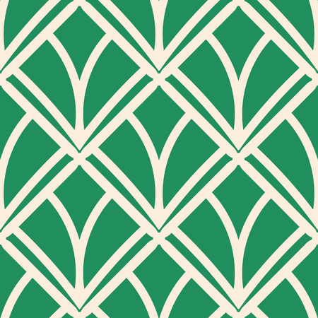 Vector modern tiles pattern. Abstract art deco seamless luxury backgroundのイラスト素材