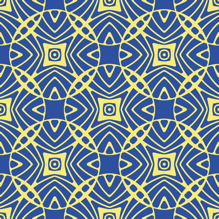 Vector modern tiles pattern. Abstract art deco seamless luxury backgroundのイラスト素材