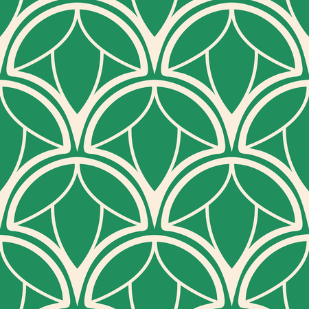 Vector modern tiles pattern. Abstract art deco seamless luxury backgroundのイラスト素材
