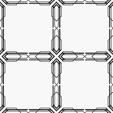 Art deco vintage seamless wallpaper pattern. Geometric decorative retro background for designのイラスト素材