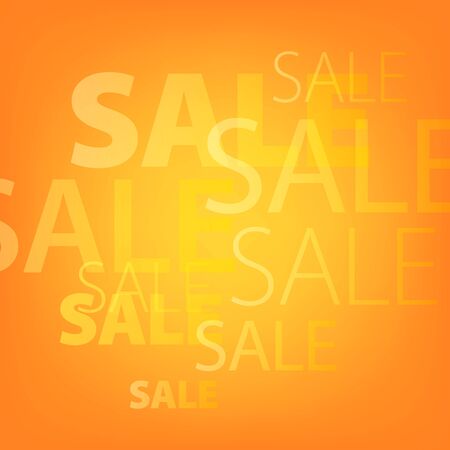 Transparent words SALEabstract background. Sale advertising template.のイラスト素材