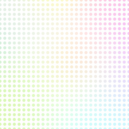 Abstract dots background. Rainbow colored texture.のイラスト素材