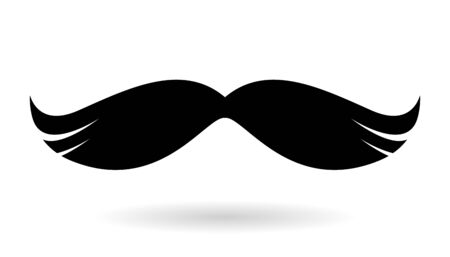 Mustaches icon. Man fashion symbol.のイラスト素材