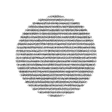 Stipple dots effect abstract background.
