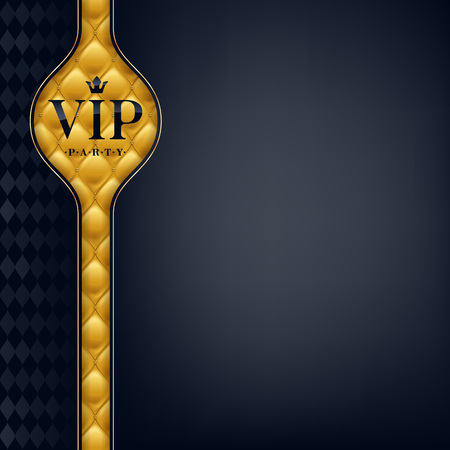 VIP club party premium invitation card poster flyer.のイラスト素材