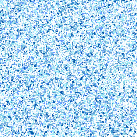 Seamless blue Easter eggs confetti pattern. Vector background.のイラスト素材