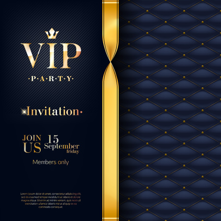 VIP invitation premium design background template.のイラスト素材