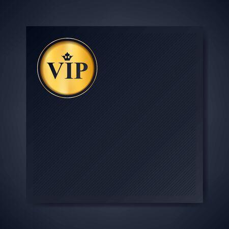 VIP club party premium invitation card poster flyer.のイラスト素材